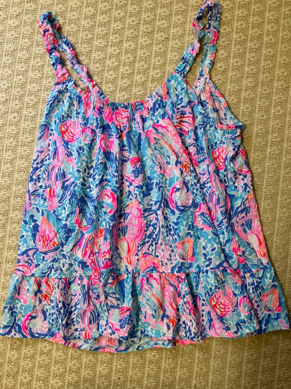 Lilly Pulitzer Loro Top in Treasure Trove - Picture 2 of 3